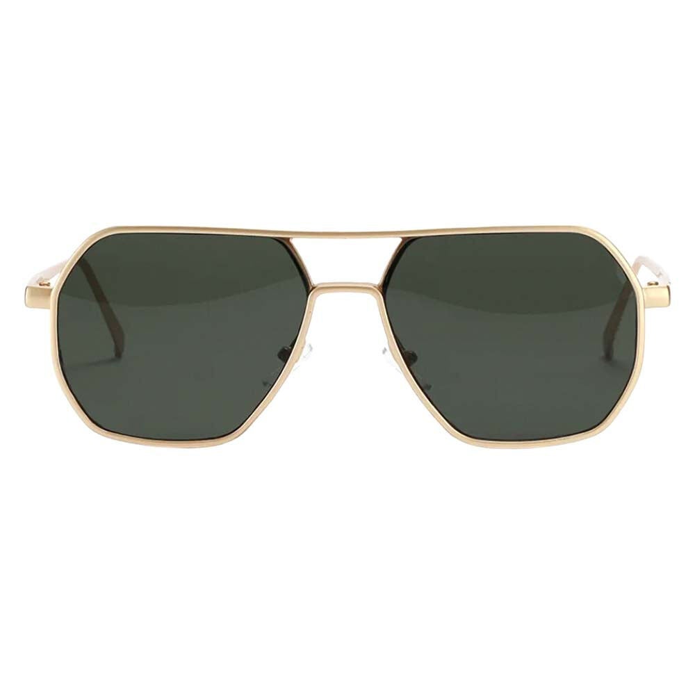 Nola Polarized Sunglasses, GREEN GOLD, hi-res image number 0