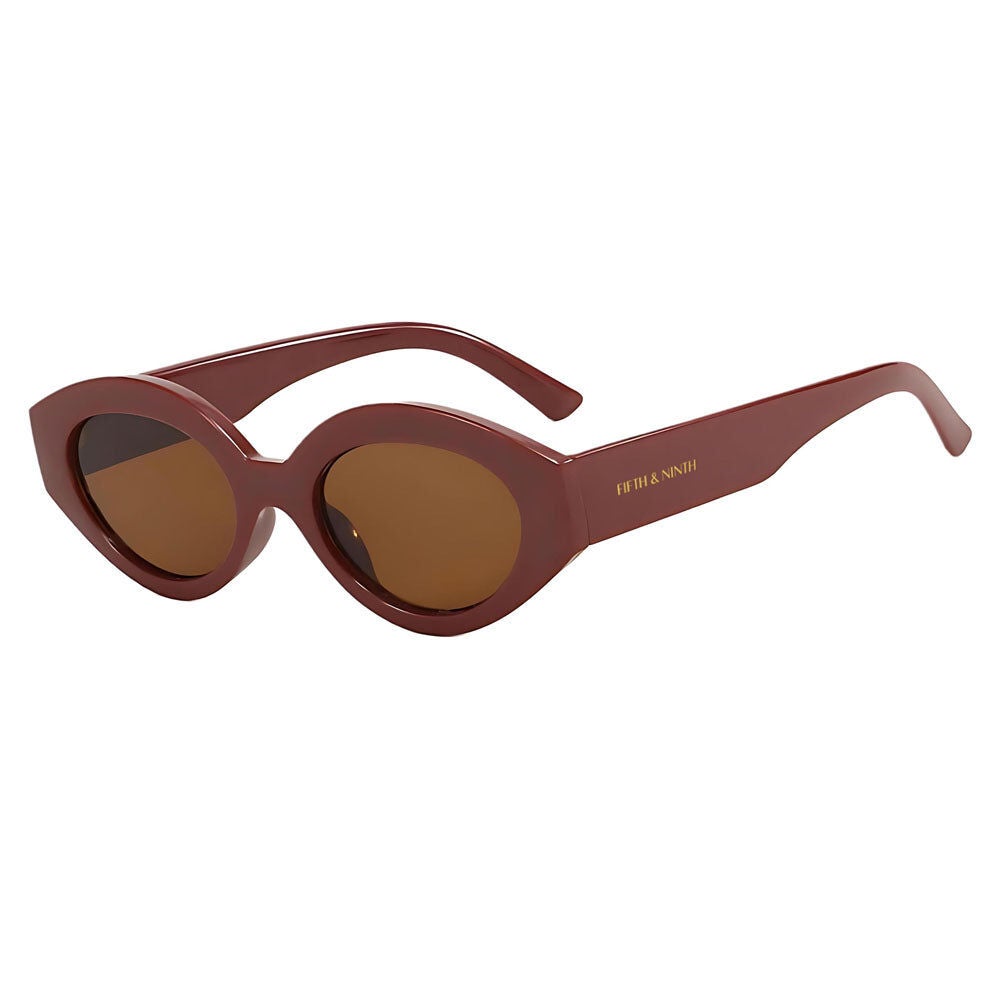 Emily Polarized Sunglasses, BROWN, alternate image number 1