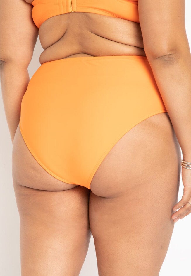 Gabi Fresh Swim x ELOQUII High Waisted Bikini Bottom with Side Sash, , alternate image number null