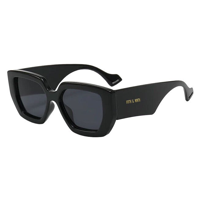 Rue Polarized Sunglasses, BLACK, alternate image number null