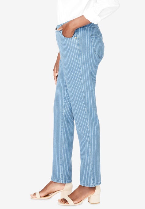 True Fit Straight Leg Jeans, , alternate image number null