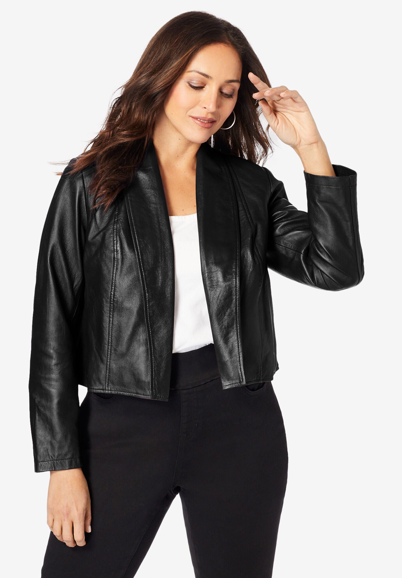 Leather Shrug Swimsuits For All
