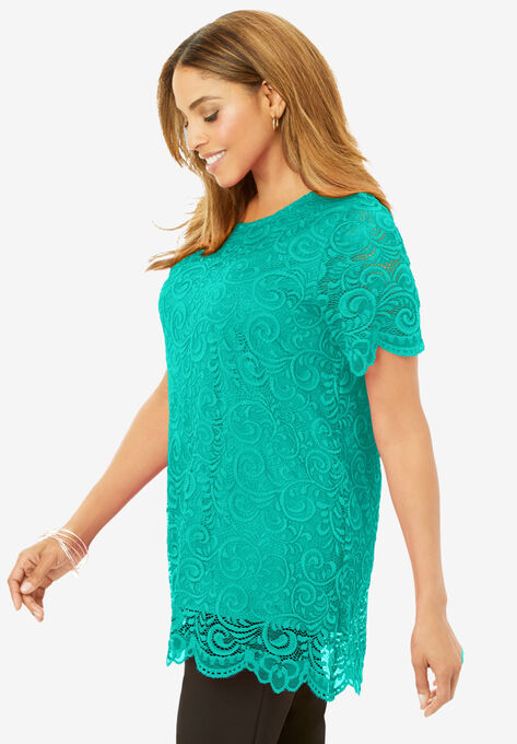 Lace Tunic, , alternate image number null