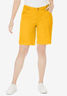 Denim Shorts, SUNSET YELLOW, hi-res image number null