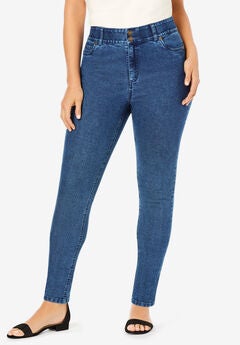 Tummy-Control Skinny Jeans