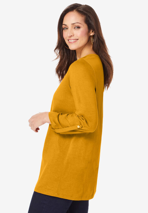 Henley Tunic, , alternate image number null