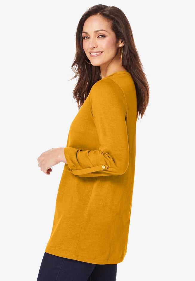 Henley Tunic, , alternate image number 2