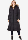 Long Puffer Coat, BLACK, hi-res image number 0