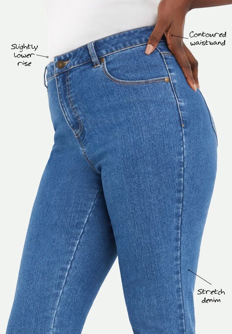 True Fit Straight Leg Jeans, , alternate image number null