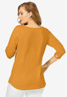 Lattice Boatneck Tunic, , on-hover image number null