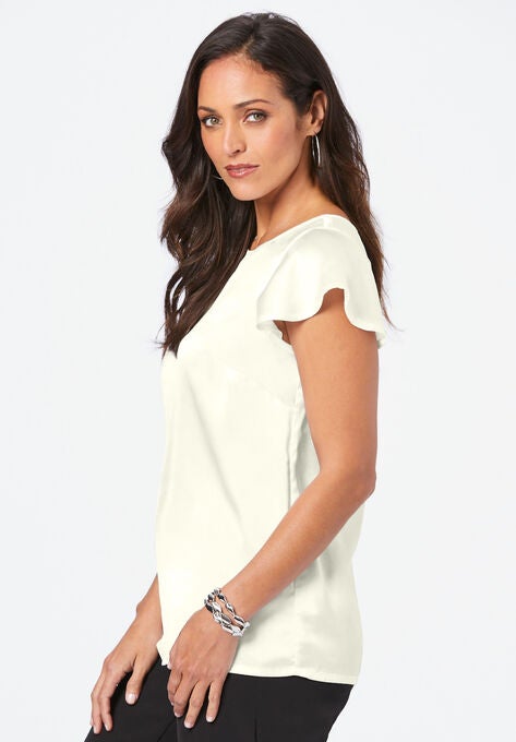 Satin Blouse, , alternate image number null