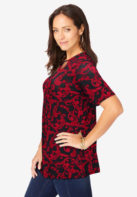 Cutout Swing Tunic, , alternate image number null