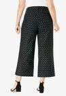 Wide-Leg Stretch Poplin Crop Pant, , on-hover image number null