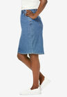 True Fit Denim Short Skirt, , alternate image number 2