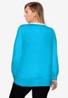 Tie-Neck Sweater, , on-hover image number 1