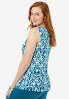 Twist Front Knit Tank, , alternate image number null