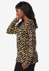 Crewneck Print Sweater, , alternate image number null