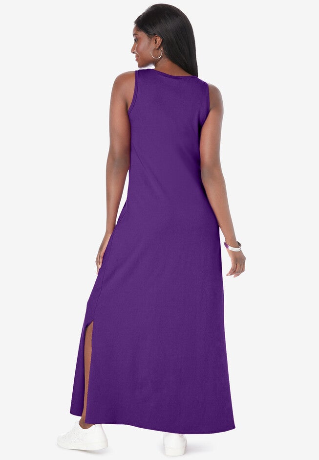 Lace Up Maxi Dress, , on-hover image number null