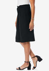 Side Knot Crepe Skirt, , alternate image number null