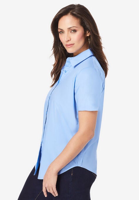Poplin Blouse, , alternate image number null