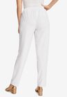 Knit Crepe Straight Leg Pants, , on-hover image number null