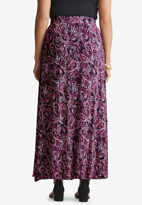 Everyday Knit Maxi Skirt, , on-hover image number null