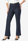 Bootcut Stretch Denim Jeggings, INDIGO, hi-res image number null