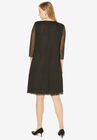 Sheer Cocktail Dress, , on-hover image number null