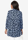 Georgette Button Front Tunic, , on-hover image number null