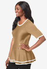Peplum Sweater, , alternate image number null