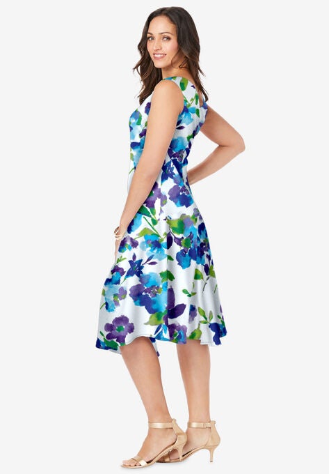 Floral Print Dress, , alternate image number null
