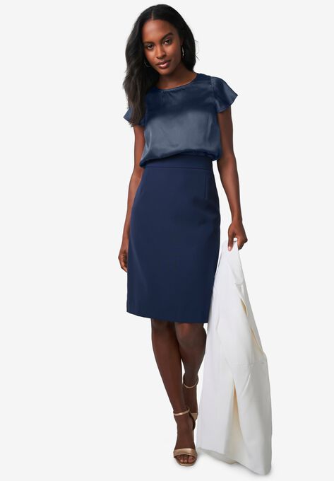 Satin Blouse, , on-hover image number null