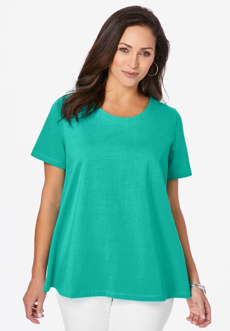 Trapeze Tee, AQUA SEA, hi-res image number null