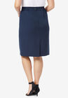 Tummy Control Bi-Stretch Pencil Skirt, , on-hover image number 1