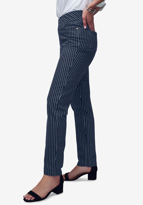 Comfort Waistband Jeans, , alternate image number null