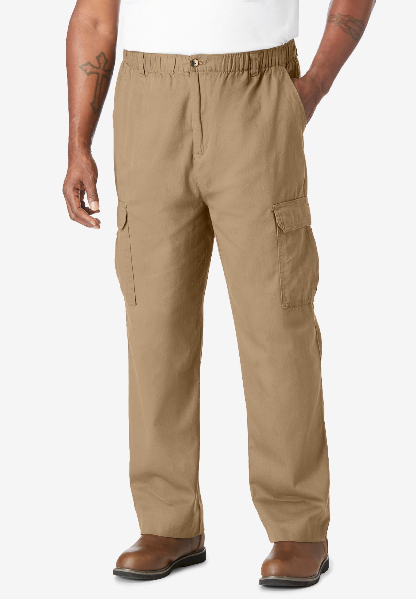 Knockarounds&reg; Full-Elastic Waist Cargo Pants