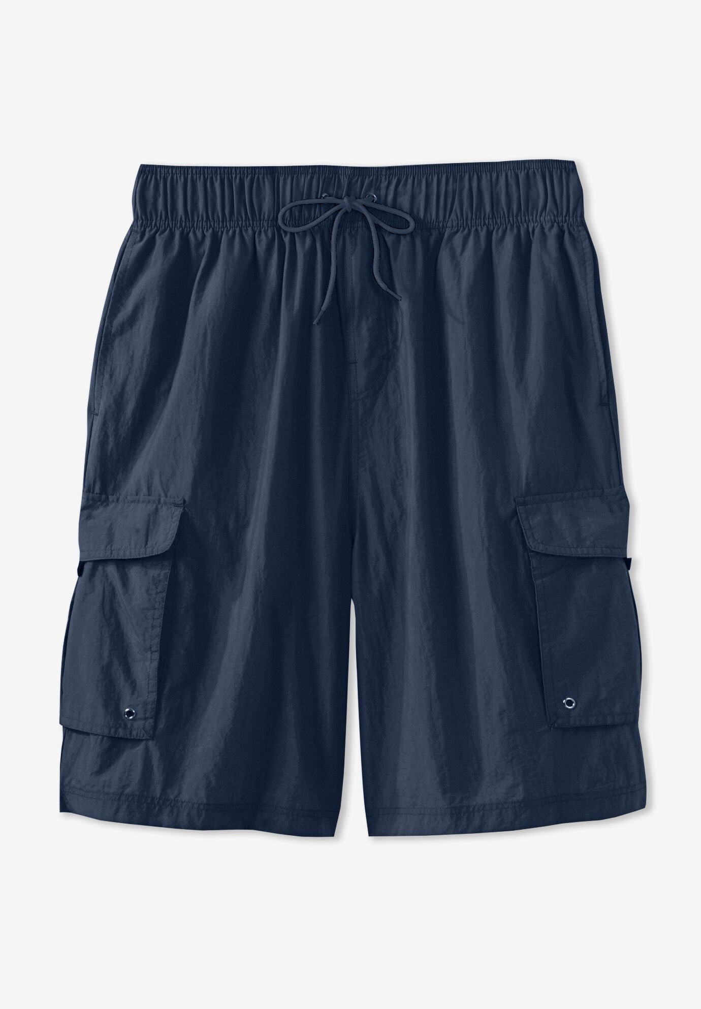 8 inches Cargo Swim Trunks, NAVY, alternate image number 3