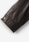 Leather Bomber Jacket, , alternate image number null