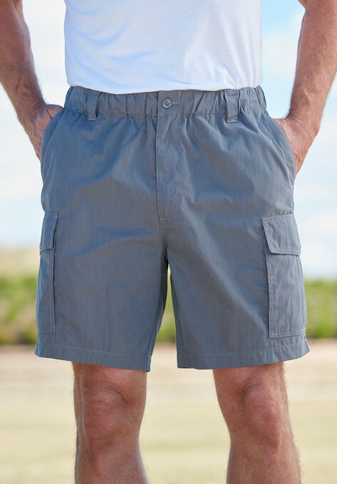 8" Moisture Wicking Cargo Shorts, , alternate image number null