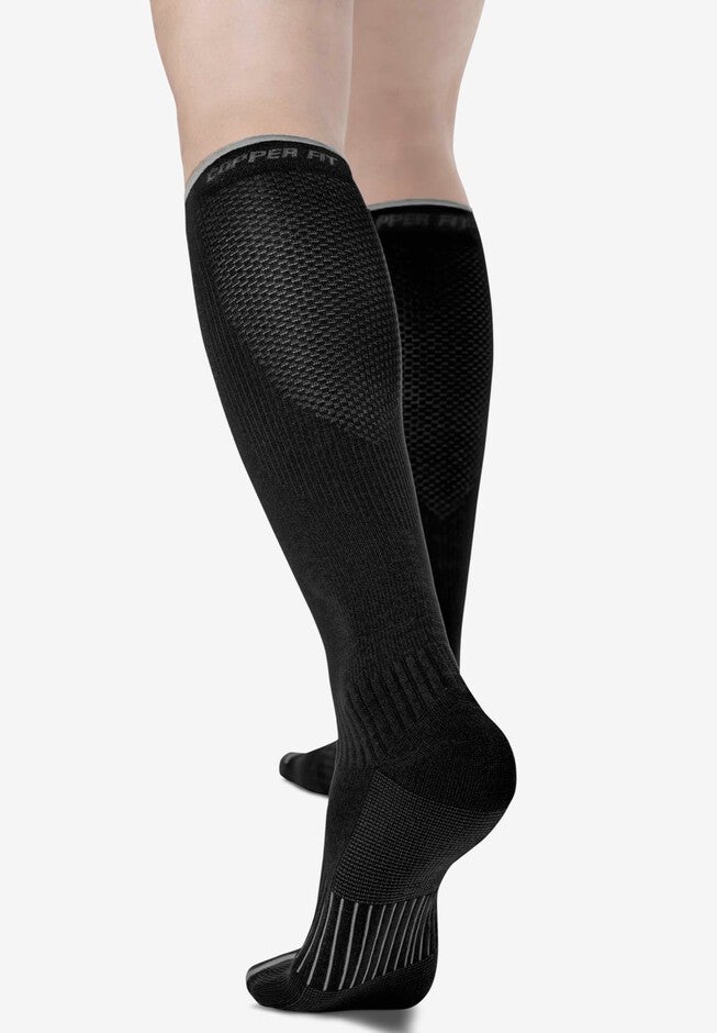 Copper Fit™ Energy Compression Socks, BLACK, hi-res image number null