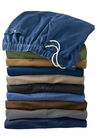 Knockarounds® Full-Elastic Waist Pants in Twill or Denim, , alternate image number null