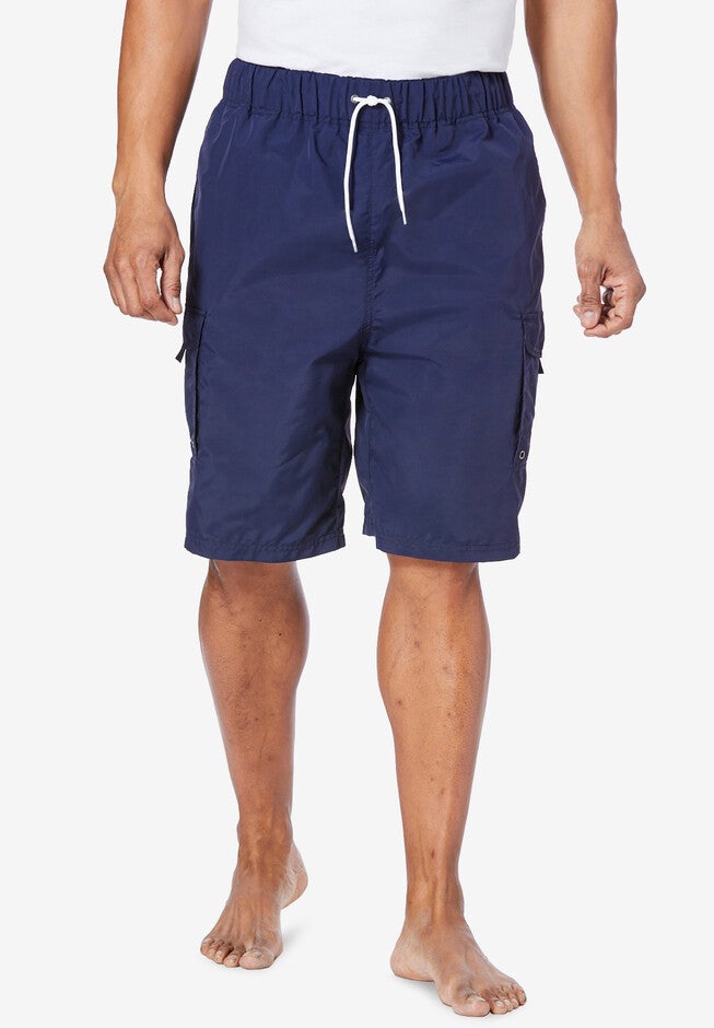 Cargo 6 inches Swim Trunk, NAVY, hi-res image number null