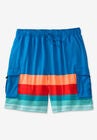 KS Island™ 8" Flex Cargo Swim Trunks, , alternate image number null
