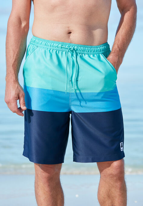 8" Flex Swim Trunk with Breathable Stretch Liner by Meekos, , alternate image number null