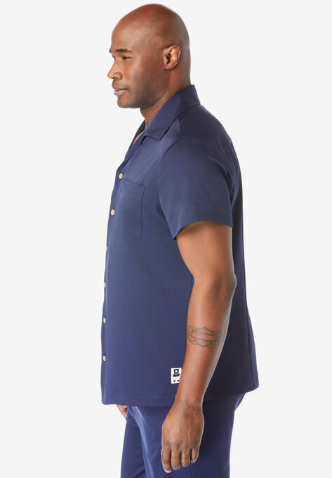 4-Way Stretch Button Down Shirt by Meekos, , alternate image number null