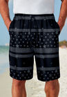Basic 8" 4-way Flex Swim Trunk, , alternate image number null