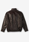 Leather Bomber Jacket, , on-hover image number null