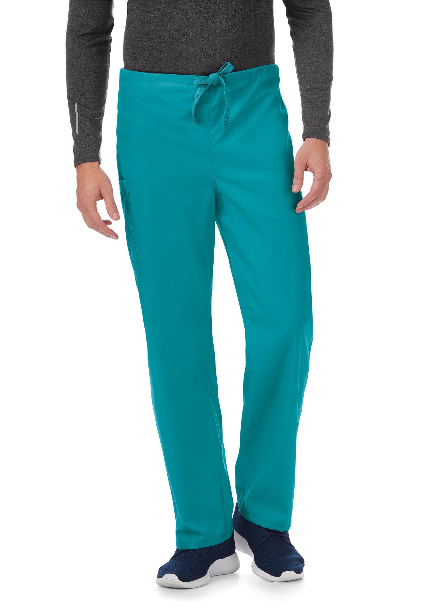Unisex Drawstring Scrub Pant, TEAK, hi-res image number 0
