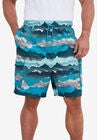 KS Island™ 8" Flex Cargo Swim Trunks, , on-hover image number null