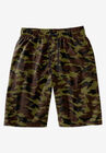 Basic 8" 4-way Flex Swim Trunk, CAMO, hi-res image number null